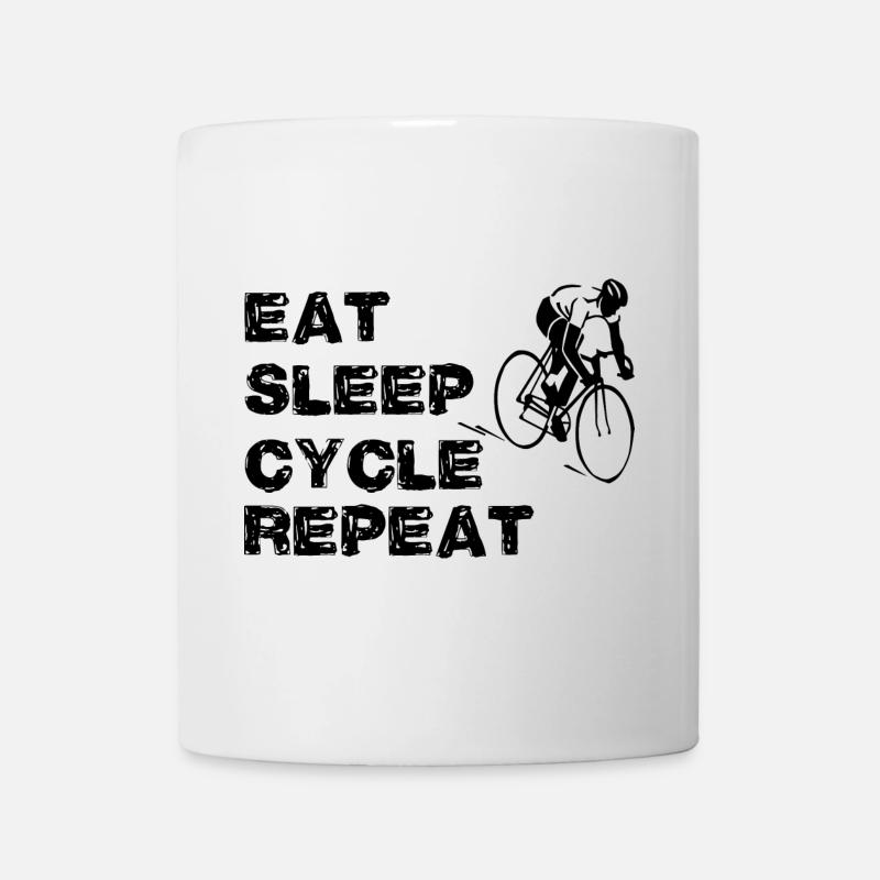 Biking - Tasse - Weiß