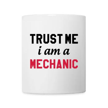 Trust me I am a Mechanic - Mug blanc - blanc - Devant