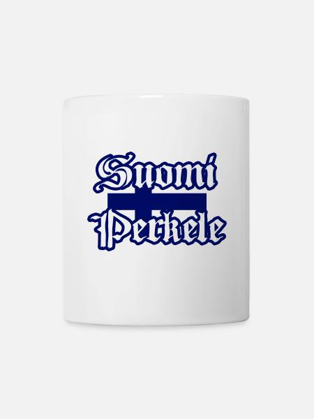Suomi Perkele - Finnish Devil - Mug - white