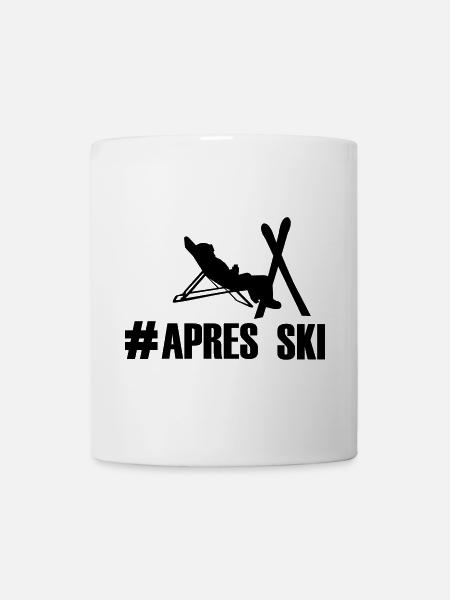 Ski Pause - Tasse - Weiß