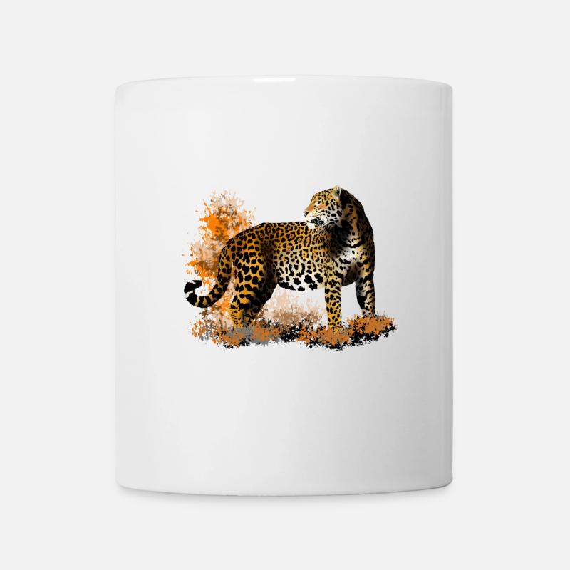 leopard - Mug - white