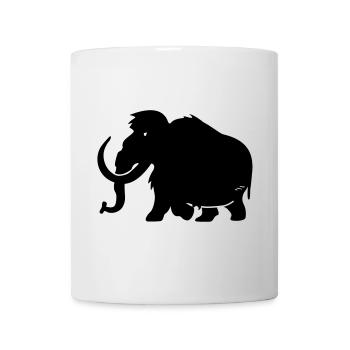 mammouth - Mug blanc - blanc - Devant