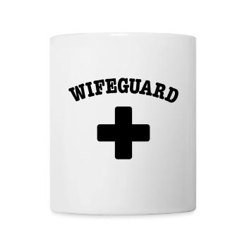 wife guard - Mug - white - Front