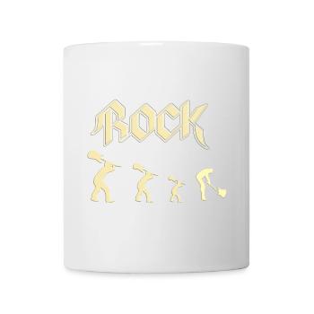 rock - Mug blanc - blanc - Devant