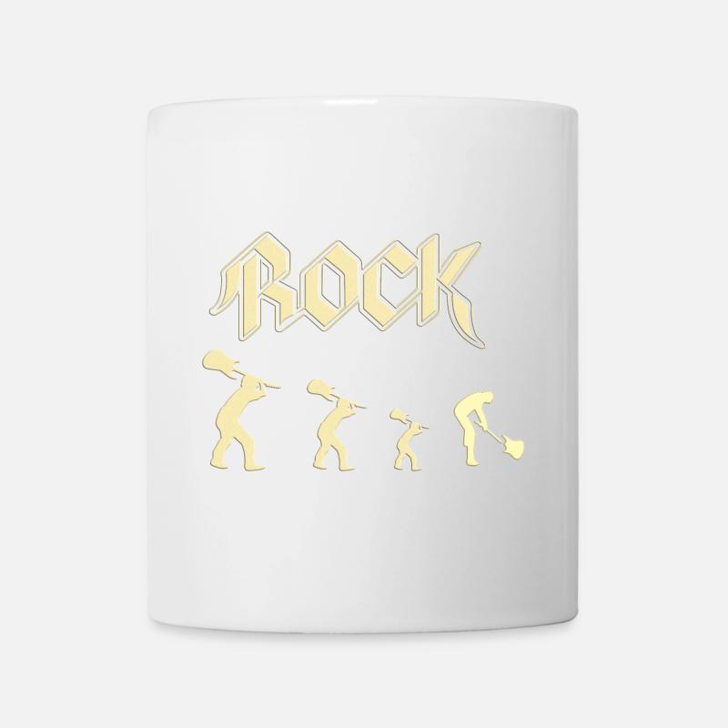 rock - Mug blanc - blanc