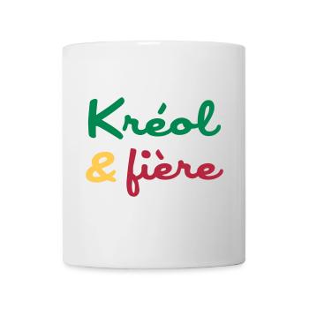 Créole / Martinique / Guadeloupe / Antilles - Tasse - Weiß - Vorne