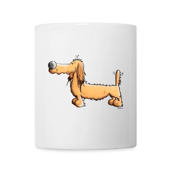 Damiana der Dackel - Tasse - Weiß - Vorne