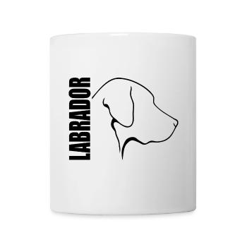 LABRADOR Profil Hund Hunde Wilsigns Labbi - Tasse - Weiß - Vorne