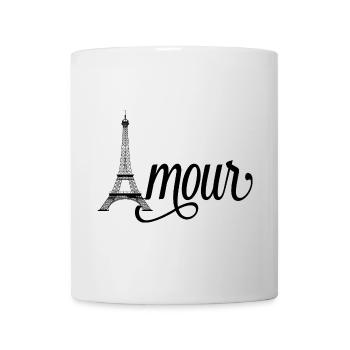 Amour Paris - Tour Eiffel - Mug blanc - blanc - Devant