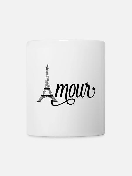 Amour Paris - Tour Eiffel - Mug blanc - blanc