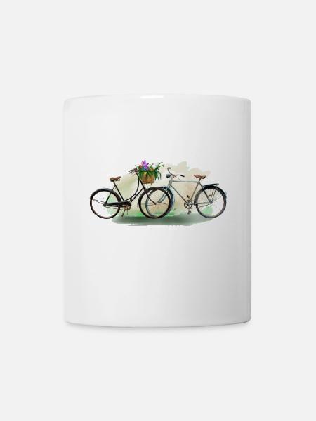 Bicycles love - Mug blanc - blanc