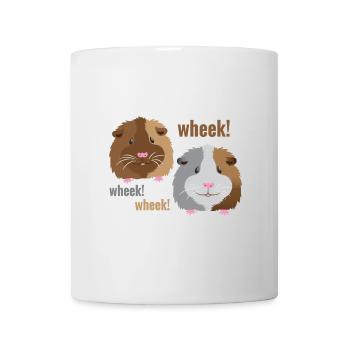 wheek wheek wheek guinea pigs! - Mug - white - Front