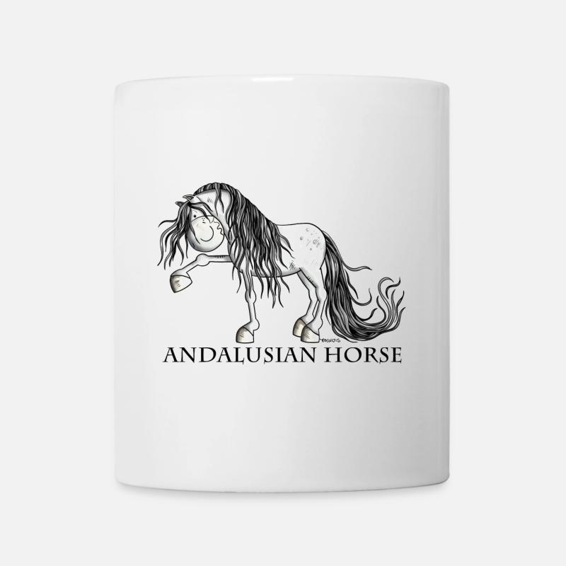 Süßer Andalusier - Tasse - Weiß