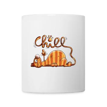 Chill Chat - Mug blanc - blanc - Devant