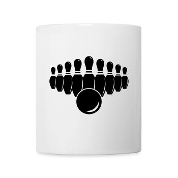 kegeln kegelclub - Tasse - Weiß - Vorne