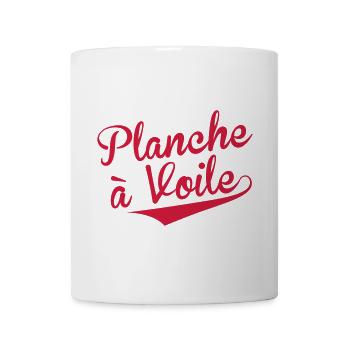 Planche à voile / Véliplanchiste / Windsurf / - Mug blanc - blanc - Devant