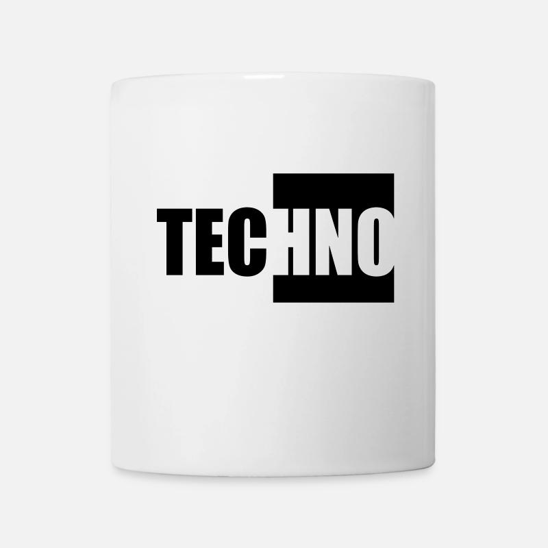 techno - Mug - white