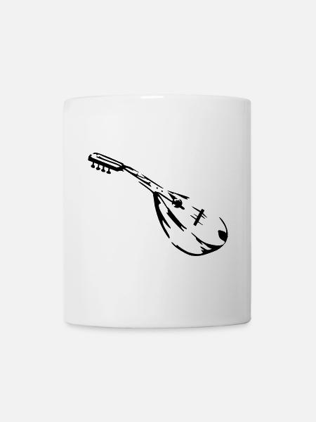 mandoline - Mug blanc - blanc