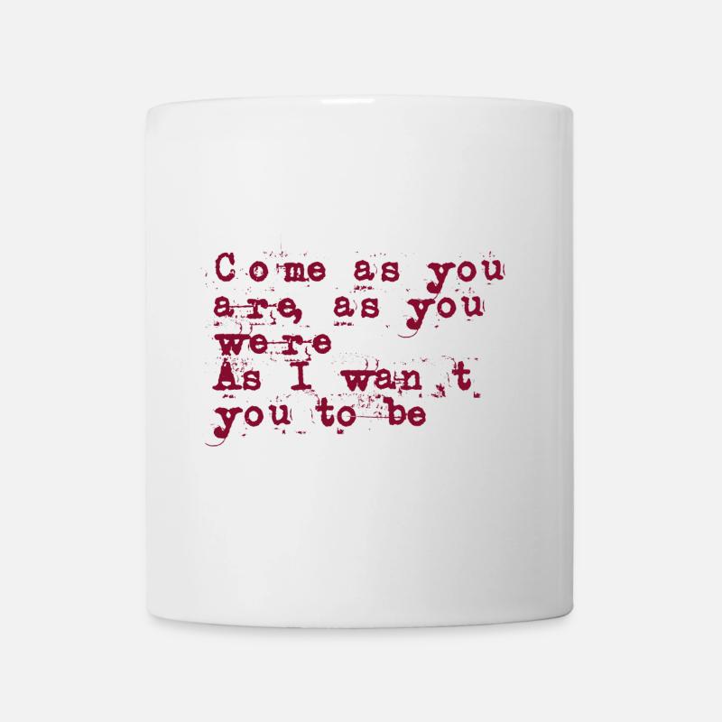 come as you are - Mug - white