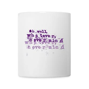 Vergiss es - Tasse - Weiß - Vorne