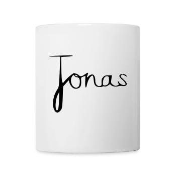 Jonas - Tasse - Weiß - Vorne