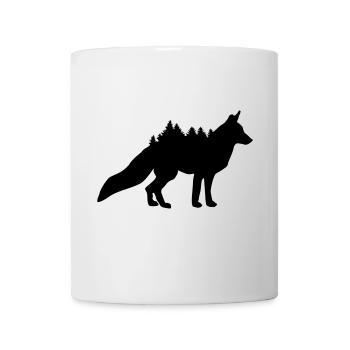 Fuchs und Wald - Tasse - Weiß - Vorne
