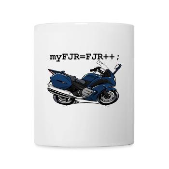 couleur myFJR - Mug blanc - blanc - Devant