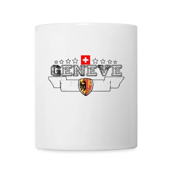Ma Ville Genève - Tasse - Weiß - Vorne
