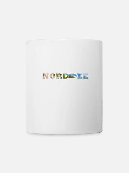 Nordsee - Strand - Dünen - Tasse - Weiß