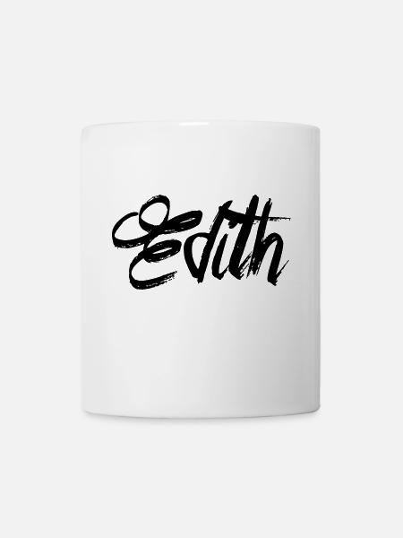 Edith - Mug blanc - blanc