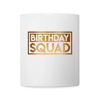 Escouade d'anniversaire - Mug blanc - blanc - Devant