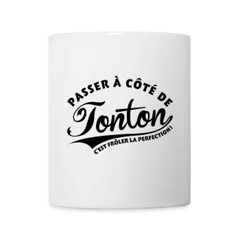 Tonton Perfection - Mug blanc - blanc - Devant