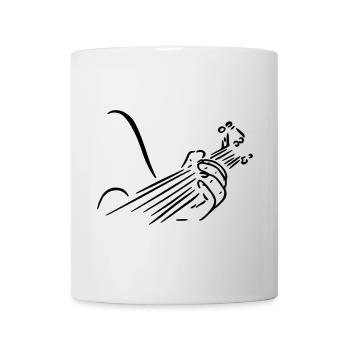 Gitarrist Gitarrist Gitarrist Musiker Bandinstrument # - Tasse - Weiß - Vorne