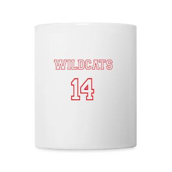 EAST HIGH WILDCATS 14 - Mug - white - Front