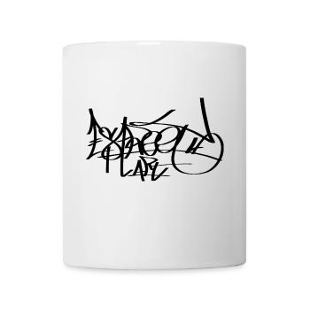 StreetArt SingleBlackColor - Tasse - Weiß - Vorne