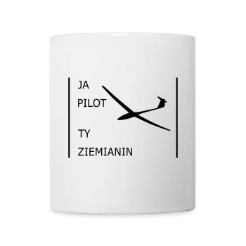 Segelflugzeug-Pilot szybowcowy - Tasse - Weiß - Vorne
