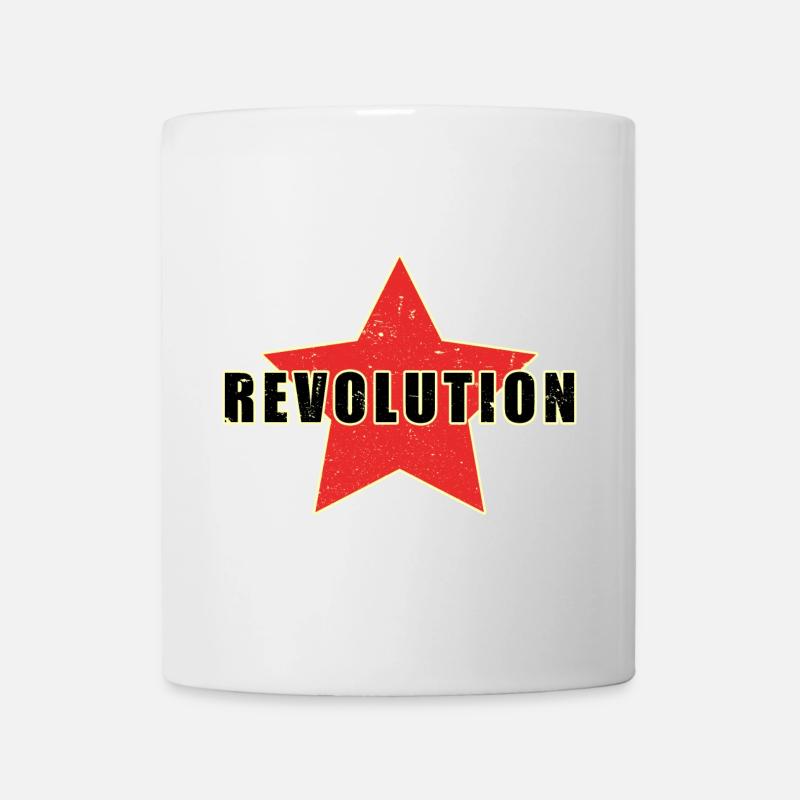 red star revolution - Mug - white