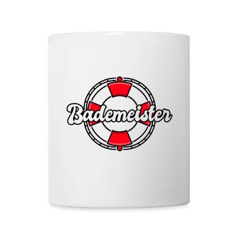 Bademeister - Tasse - Weiß - Vorne