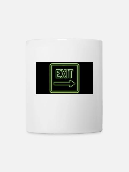 Exit - Mug blanc - blanc