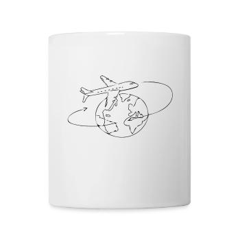 Voyage - Mug blanc - blanc - Devant