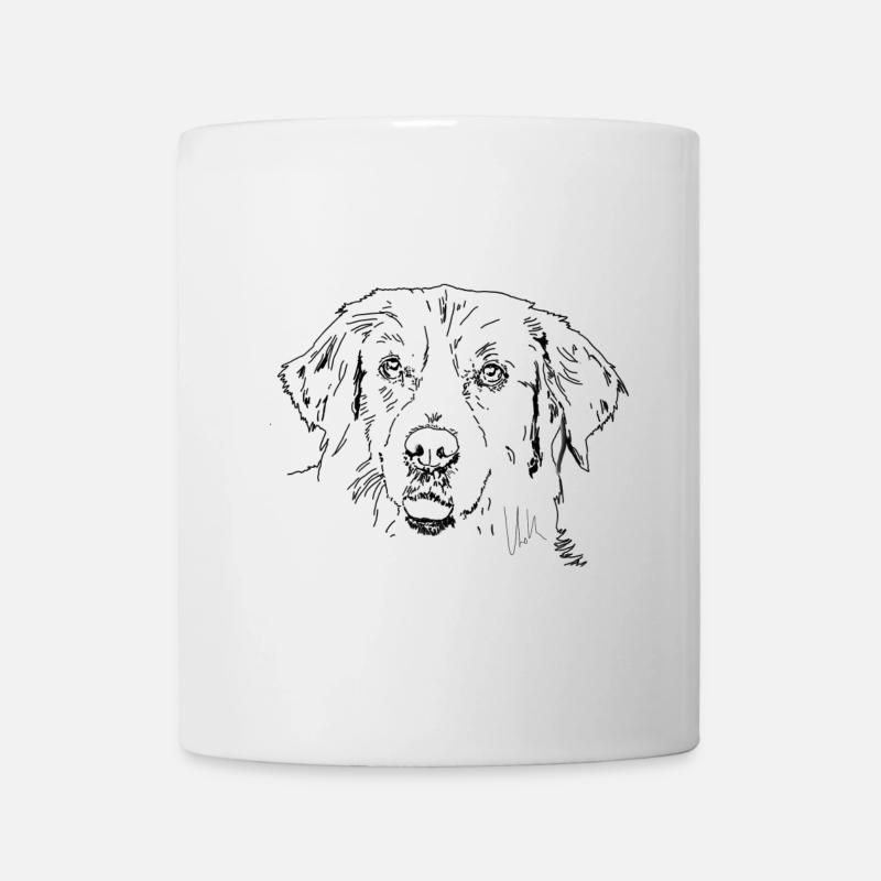 Golden Retrievers - Mug blanc - blanc