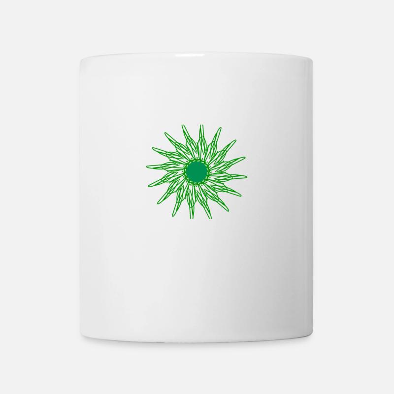es grünt so grün - Tasse - Weiß