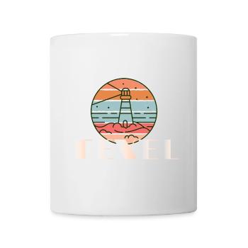 Texel vacation vacation Holland North Sea gift idea - Mug - white - Front