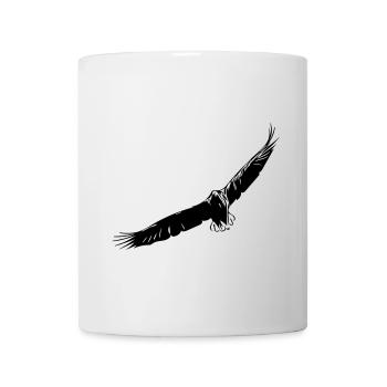 Fliegender Adler - Tasse - Weiß - Vorne