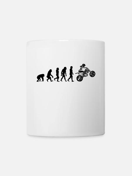 Motocross Evolution - Bike Biker Supermoto - Mug blanc - blanc
