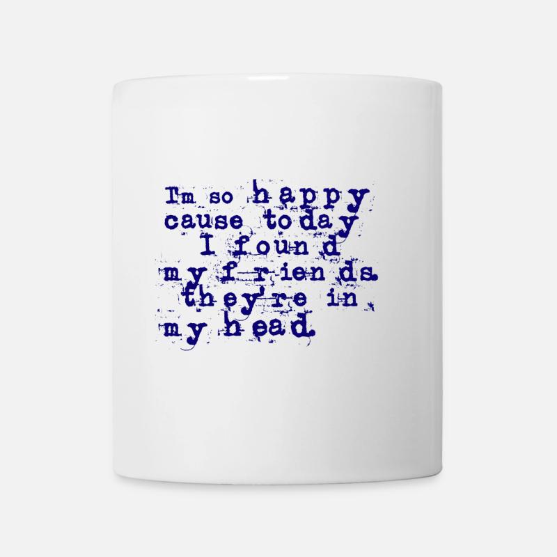 lithium lyrics - nirvana - Mug - white