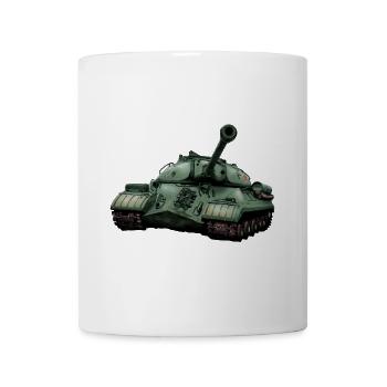 Sowjetischer IS3-Panzer - Tasse - Weiß - Vorne