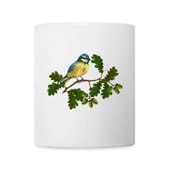 Vogel - Tasse - Weiß - Vorne