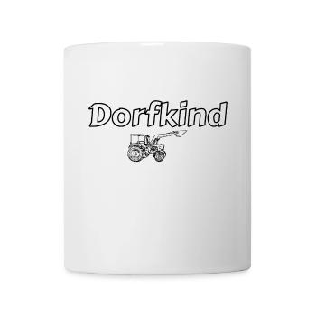 Dorfkind - Tasse - Weiß - Vorne