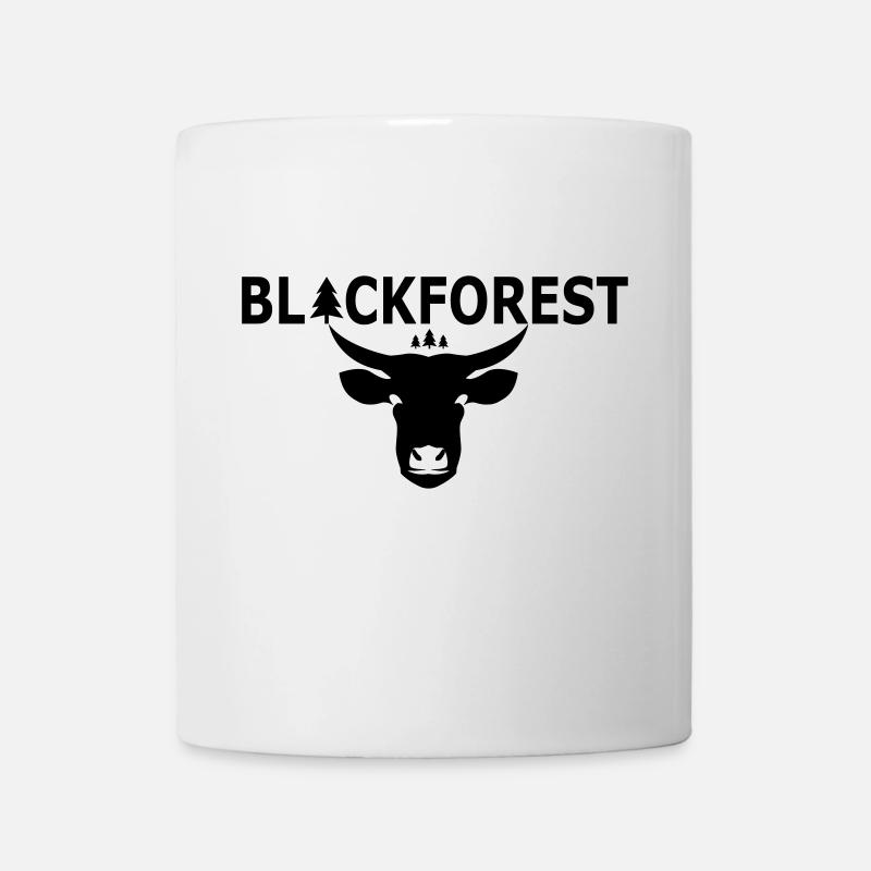 Kuh blckfrst - Tasse - Weiß